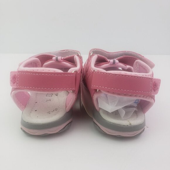 NEW Apakowa Toddler Girls Size EU 24 US 8 Pink Closed Toe Fisherman Sandals - Picture 6 of 9